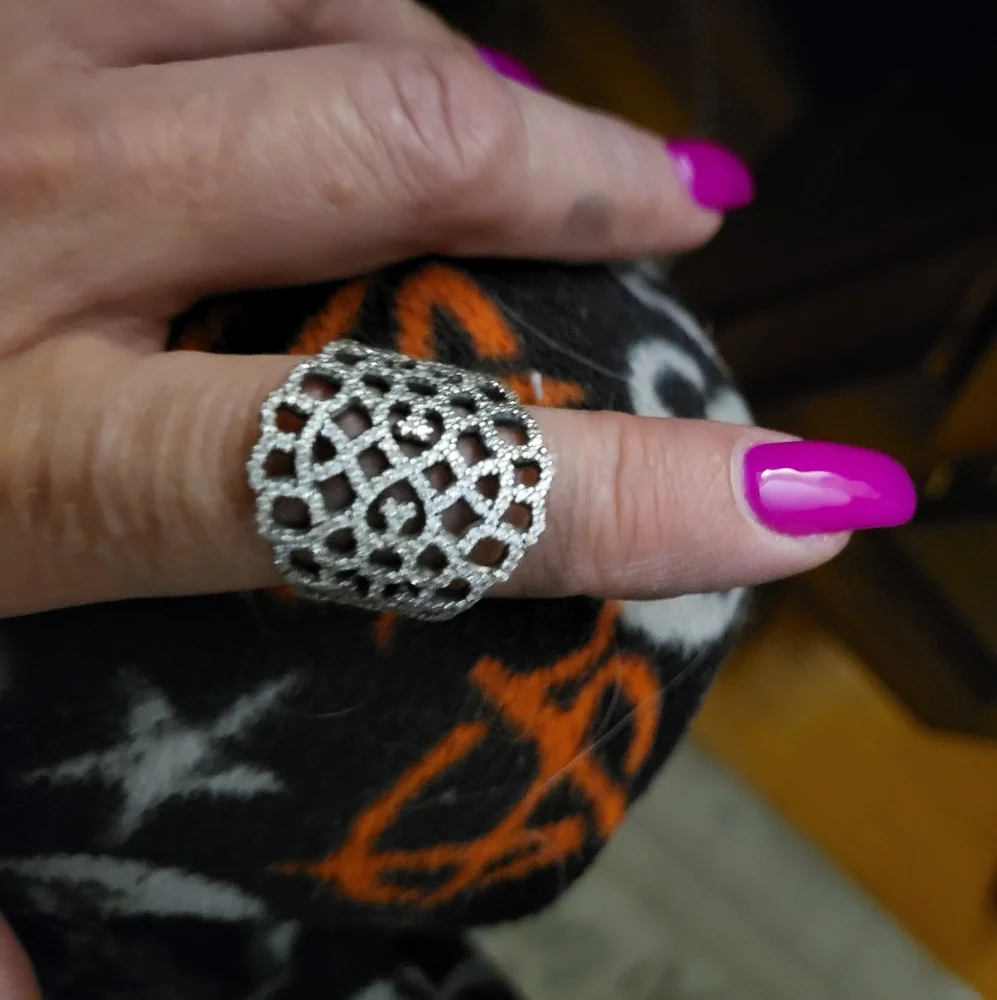 PANDORA AUTHENTIC SILVER RING - Picture 2 of 10